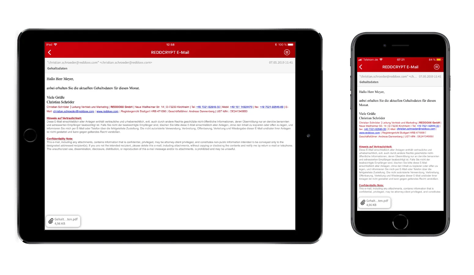 REDDCRYPT Smartphone Apps – E-Mailverschlüsselung auch unterwegs jederzeit möglich REDDCRYPT Smartphone Apps - E-Mailverschlüsselung auch unterwegs jederzeit möglich
