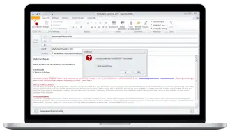 Outlook Plugin_DE_Mockup E-Mail in Outlook verschlüsseln - mit einem Klick